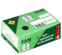 Nabój myśliwski śrut FAM PIONKI.20/70 SSG 6,80mm 1op.=10szt