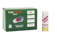 Nabój myśliwski kula FAM PIONKI 12/70 RUBIN SABOT 1op.=10szt. 