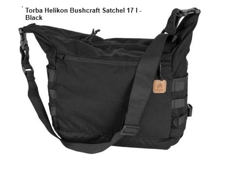 Torba Helikon Bushcraft Satchel 17 l - BLACK.jpg
