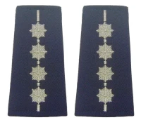 PAGONY POLICYJNE GRANATOWE Aspirant Sztabowy