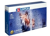 AMUNICJA LAPUA 6,5x55 SE MEGA 10,1G/155GR, SP; UN0012 1,4S