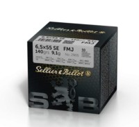 AMUNICJA KULA S&B 6,5x55SE FMJ, 9,1G,op.50szt