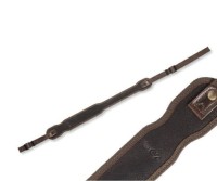 Pas do broni logo CZ skórzany ciemny  5120-0110-12