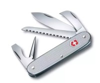 SCYZORYK VICTORINOX Swiss Army 7, 93 mm, aluminium, srebrny, 0.8150.26