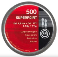 ŚRUT GECO S-POINT 4,5mm 0,50G 1op=500szt.