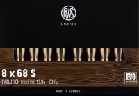 Amunicja RWS karabinowa BA 13 kal. 8X68 S EVO 13G, RAUG, 