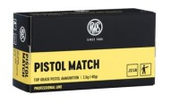 Amunicja RWS karabinowa/pistoletowa BA13 kal.22LFB PISTOL MATCH, RAUG